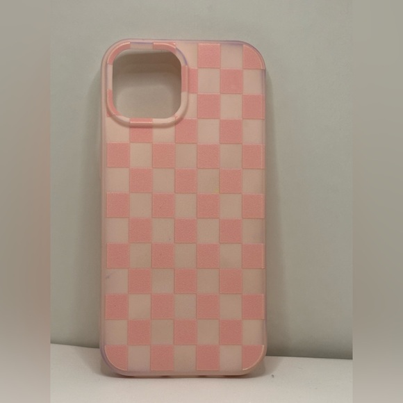 Other - iPhone 15 checkered phone case